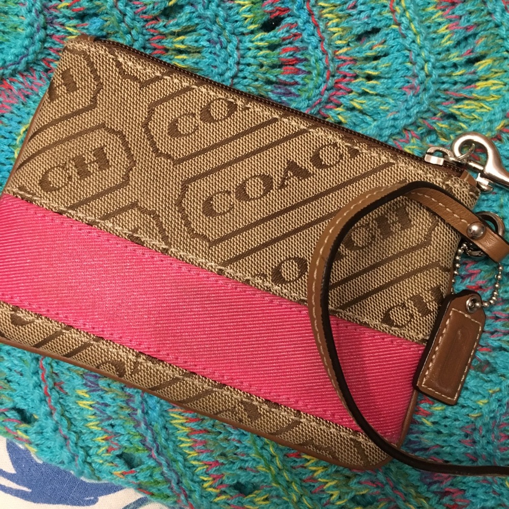 Coach wristlet